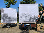 BBW stellte Gestelle für Schaubilder für Sachsen-Anhalt-Tag her