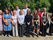 Freisprechung der Absolventen aus Wirtschaft, Verwaltung und Tierpflege